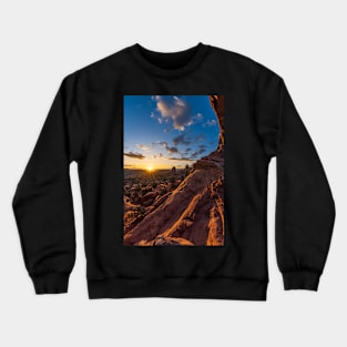 Window Arch Sunrise Crewneck Sweatshirt